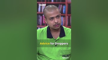 Best Advice for JEE 2024 Droppers | Smart Strategy 🎯 for Droppers #shorts  #jeeadvanced