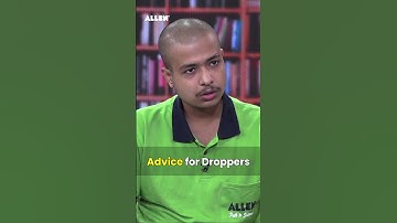 Best Advice for JEE 2024 Droppers | Smart Strategy 🎯 for Droppers #shorts  #jeeadvanced