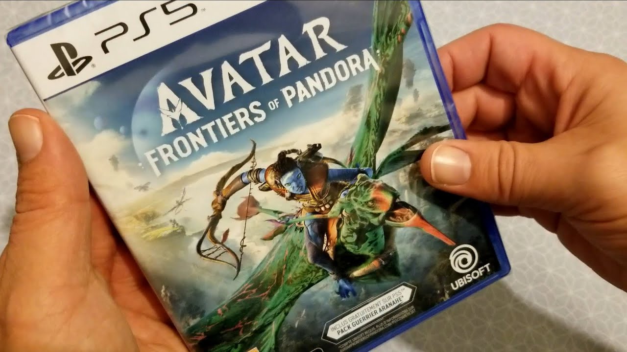 UNBOXING AVATAR FRONTIERS OF PANDORA PS5 