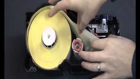 Avery XM Label Ticket Roll Change XM400 XM100 XM420 XM200