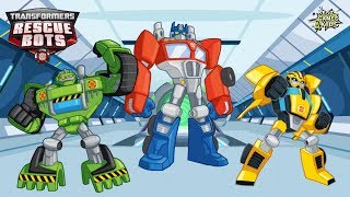 Transformers Rescue Bots: Disaster Dash Hero Run #203 | BOULDER, HEATWAVE & BUMBLEBEE Team! screenshot 4