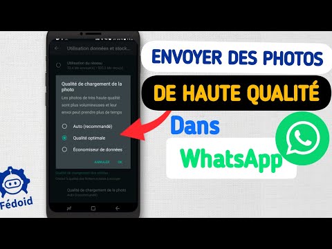 Vidéo: Comment envoyer une image non compressée sur WhatsApp ?