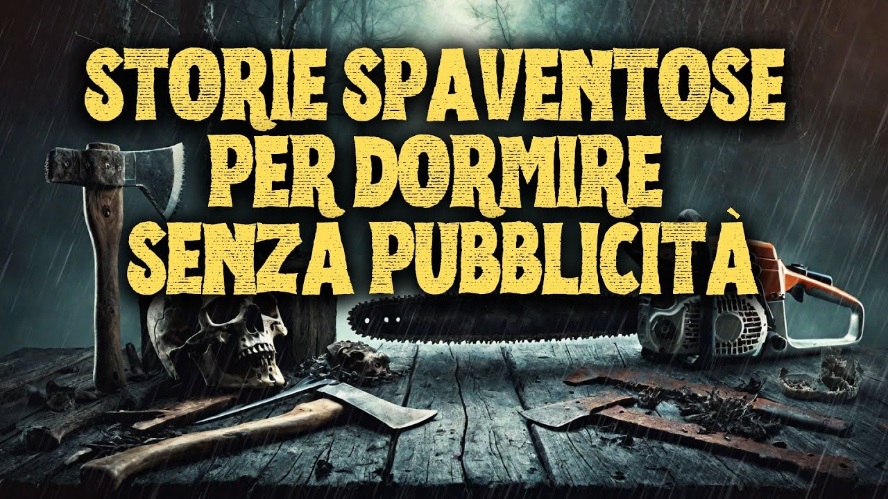 [SENZA PUBBLICITÀ] Storie Spaventose per Dormire | Suoni della Pioggia per Dormire | Vol. 270
