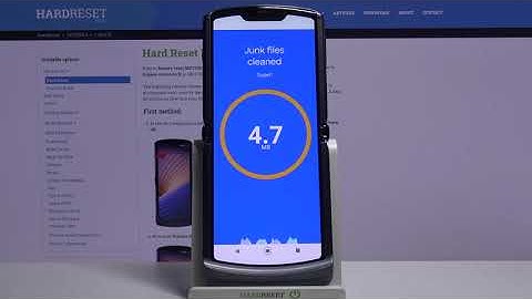 How to Delete Junk Files from Motorola Razr 5G - Clean Storage