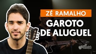 Garoto de Aluguel - Zé Ramalho (aula de violão simplificada) chords