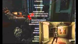 Splinter Cell: Conviction - Yes, the end credits really are insanely long