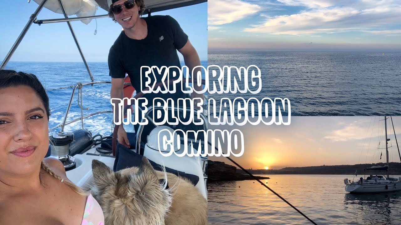 13.  Anchoring at Blue Lagoon Comino Island | Living on a Sailboat in Europe | Sailing Sunday |