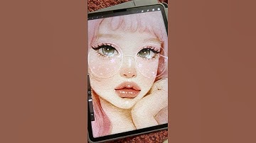 Would you wear these sunglasses? #art #procreate #portrait #digitalart #drawing #asmr #watercolor