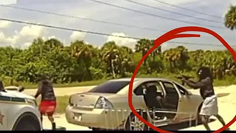 Police ambushed after and shot after pulling over ...