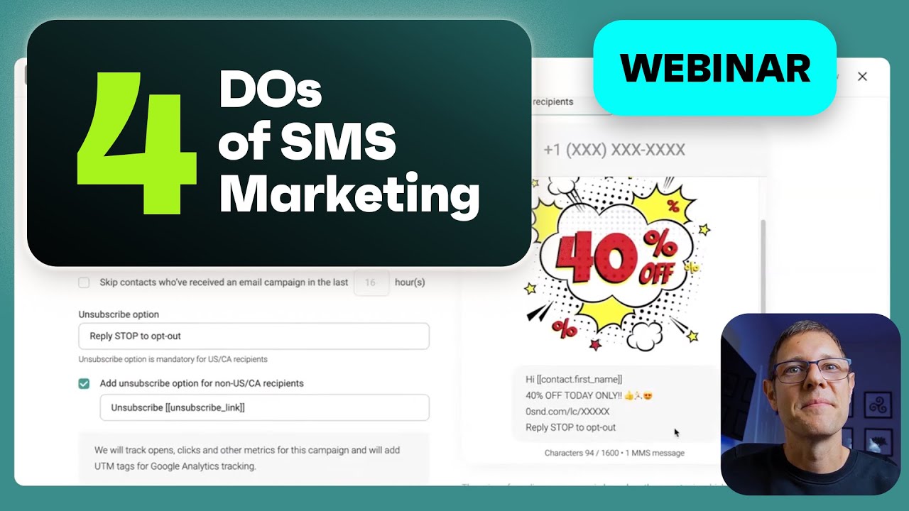 Mastering SMS Marketing Tutorial: Tips, Automations, and Real-World Examples for Ecommerce Mastering SMS Marketing Tutorial: Tips, Automations, and Real-World Examples for Ecommerce