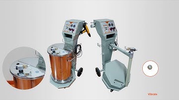 How to Assemble Manual Box Feed Powder Coating Gun System/colo-800D-L2-B