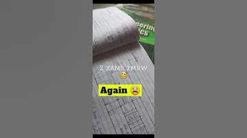 We gave two exams in a day 😫|Mid sem 1|Soit RGPV #college #bhopal #collegelife #rgpv #university