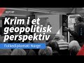 Report: Konferanse «Krim i et geopolitisk perspektiv» 27.05.2021