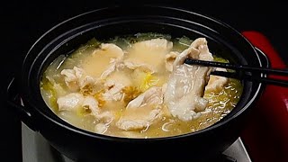 鍋（鶏胸塩鍋）｜ だれウマ【料理研究家】さんのレシピ書き起こし