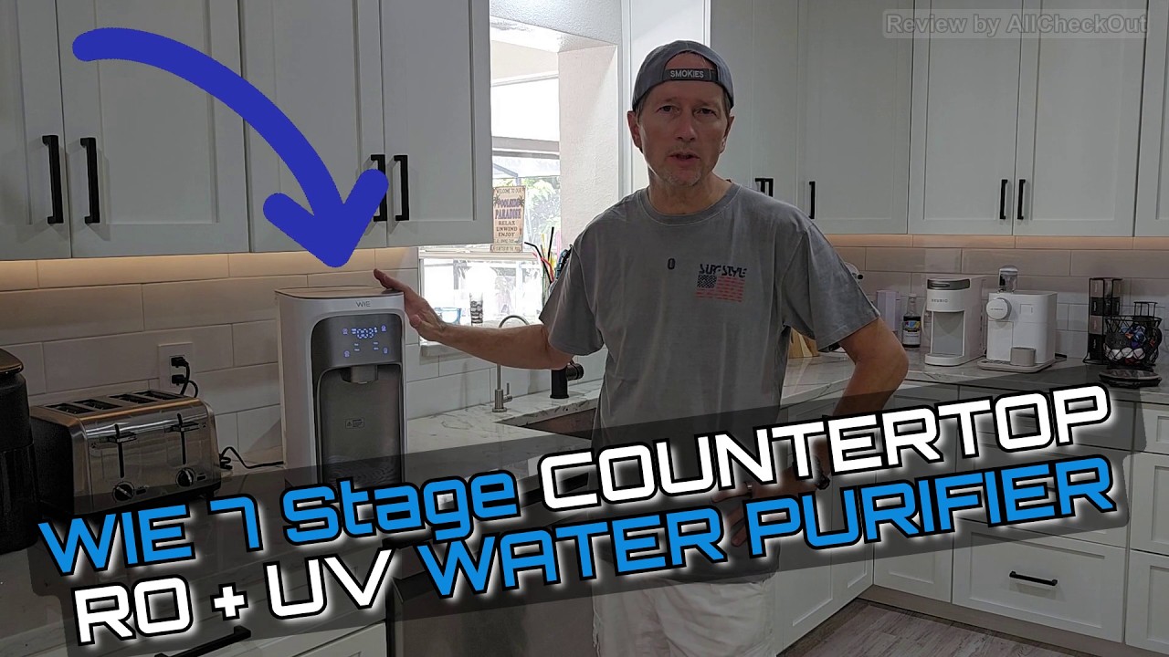 WIE WF50GUS-B002 Countertop Water Purifier Review — 7 Stage RO Filtration with UV