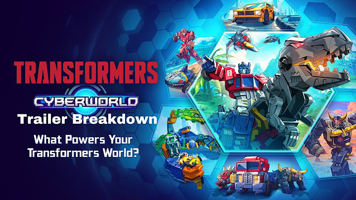 Reupload | Transformers Cyberworld Trailer Breakdown 