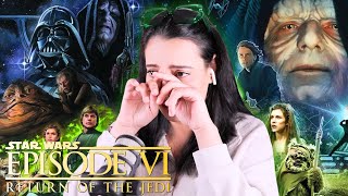 This hurt |FIRST TIME WATCHING * Star Wars: Episode VI - Return Of The Jedi (1983)* MOVIE REACTION!!