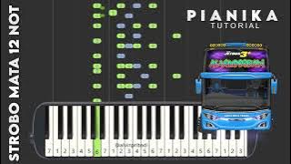 Telolet Basuri Nada Strobo Mata modul AZKDUINO 12 NOT versi Pianika