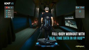 KAT Walk C2+ Enhanced 📊VR HUD™ – Real-Time Data Tracking  #C2PLUSENHANCED #KATVR