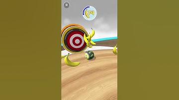 Going Balls  Super Speed run Gameplay New Update Level 1842 Banana frenzy