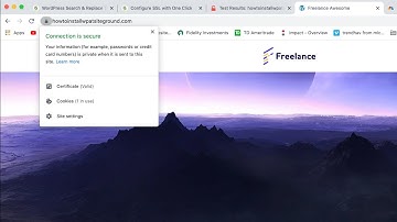 SiteGround WordPress Free SSL Setup with Let