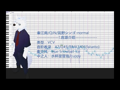 【凪野シンゴVCV-音源配布】六兆年と一夜物語【UTAU獣人】（g+5）
