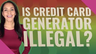 Is credit card generator illegal? screenshot 4