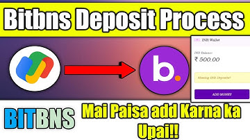 Bitbns Deposit Problem Solved 🔥 / How to Deposit Bitbns / New Crypto Loot Today / Manojit 69