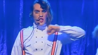 Video thumbnail of "Electro Song with Stylish Front Man Vince Noir | The Mighty Boosh | BBC Comedy Greats"
