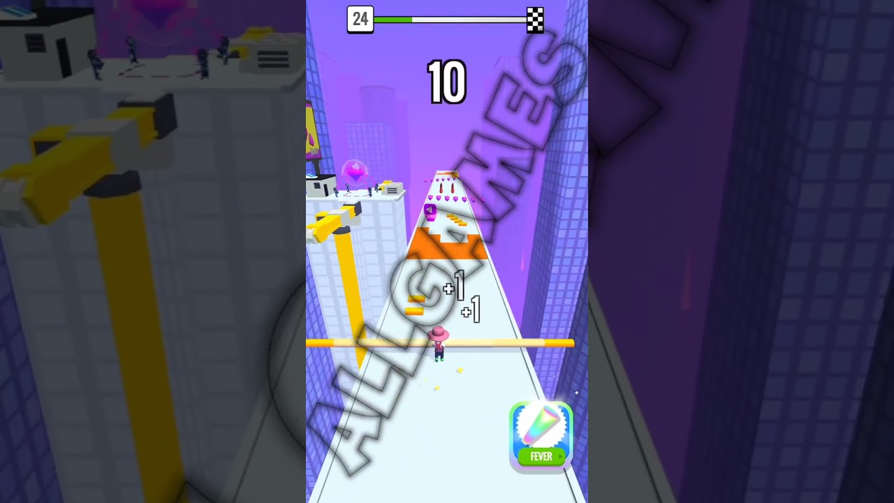 Roof Rails LVL 24 Gameplay FUN GAME 