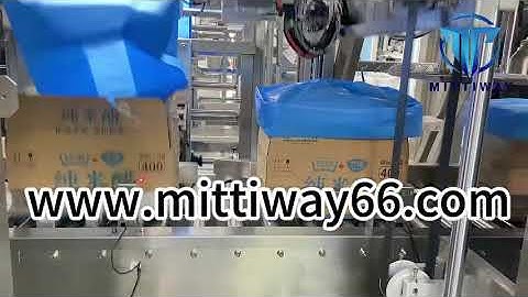 Bag In Box Inserter Manufacture Poly Bag Inserting Machine High Speed Bag Inserter#machine