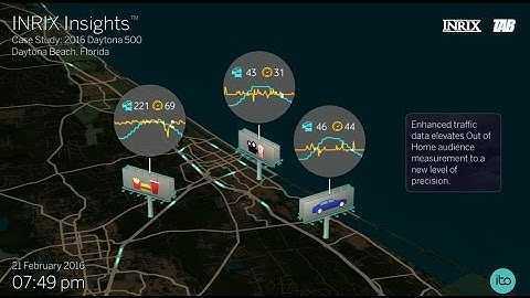 INRIX Insights - Taking the Guesswork out of Measuring the Out of Home Industry