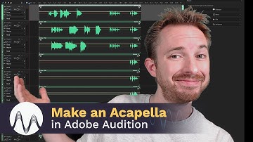 How to Make an Acapella with Adobe Audition