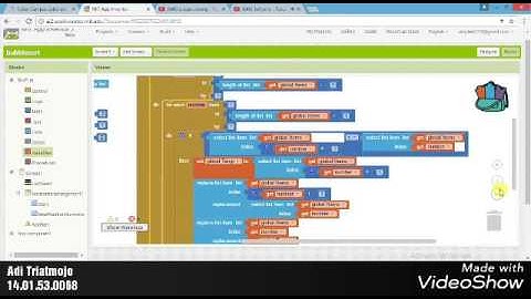 Bubble Sort menggunakan App Inventor 2