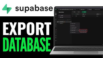How to Export Supabase Database 2025 (RIGHT WAY)