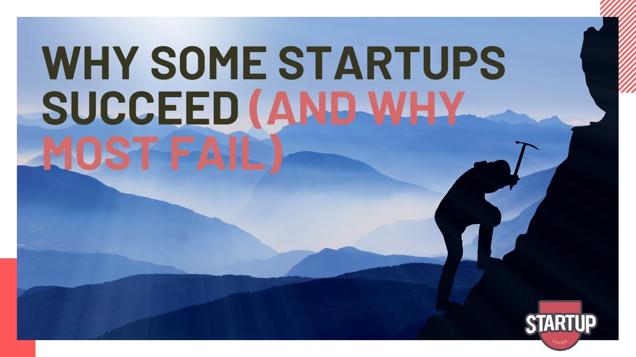 Why some startups succeed and why most fail - YouTube