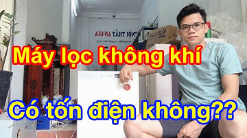 Dùng Máy lọc không khí có tốn điện không ? Điện Máy AN Gia