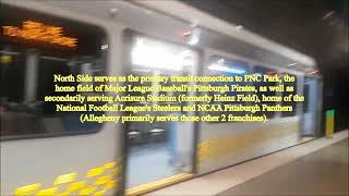North Side Station Pittsburgh Regional Transit Light Rail