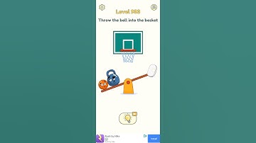 Dop2 level 933 throw the ball into the basket...?? #dop2 #gaming #gameplay #viralvideo #trend