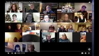 Covid: Questions and Concerns Panel Discussion