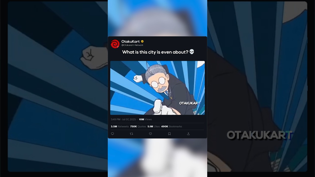 ⁣What is this city is even about? 💀 #anime #animeshorts #animememes #animeedits #shorts