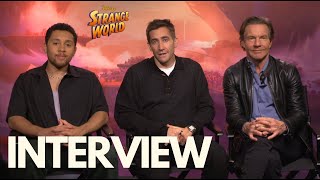 Strange World - Jaboukie Young-White, Jake Gyllenhaal and Dennis Quaid | Interview