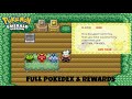 🎉 Full Pokédex Completed in Pokémon Emerald! | Pokédex Showcase & Rewards 🎓