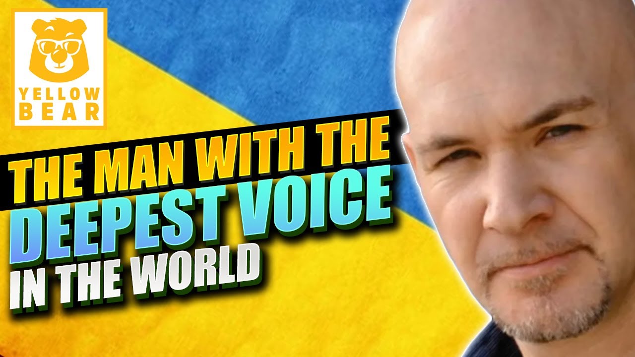 THE MAN WITH THE DEEPEST VOICE IN THE WORLD (Tim Storms) YouTube