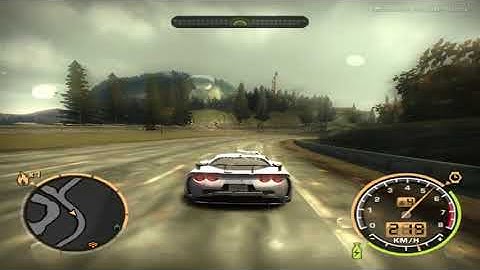 Corvette C6... Touching top speed!!! (360Km\h)...NFS Most Wanted 2005.