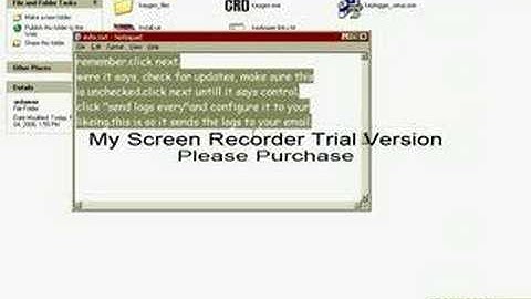 How to set up ardamax keylogger.