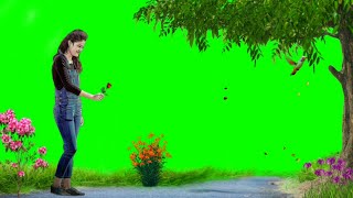 New Bewafa Beautiful Girl Green Screen Video / Trending WhatsApp Status Template Green Screen