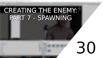 [UNITY 5] [30] Beginner Tutorial: Horror-Game - Creating the Enemy: Part 7 - Spawning the enemy