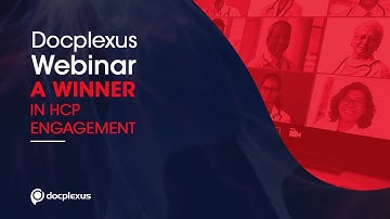 A “Webinar” with Docplexus is an experience beyond any other
