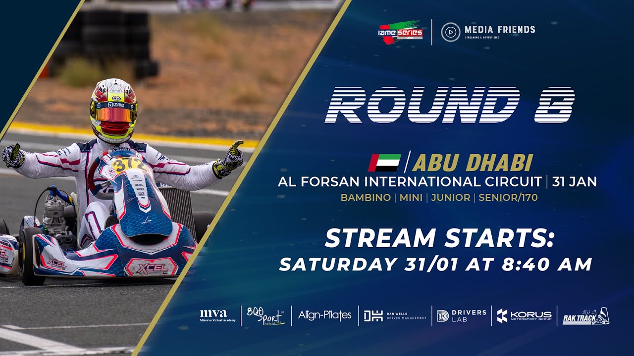 IAME UAE SERIES - 2025/2026 - ROUND 8